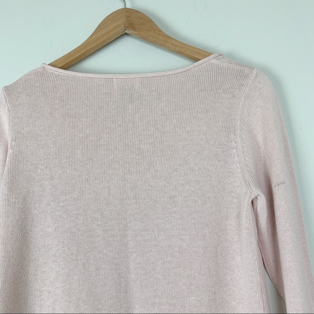 Old Navy Pale Pink Knit Sweater A7-968 - Picture 10 of 11